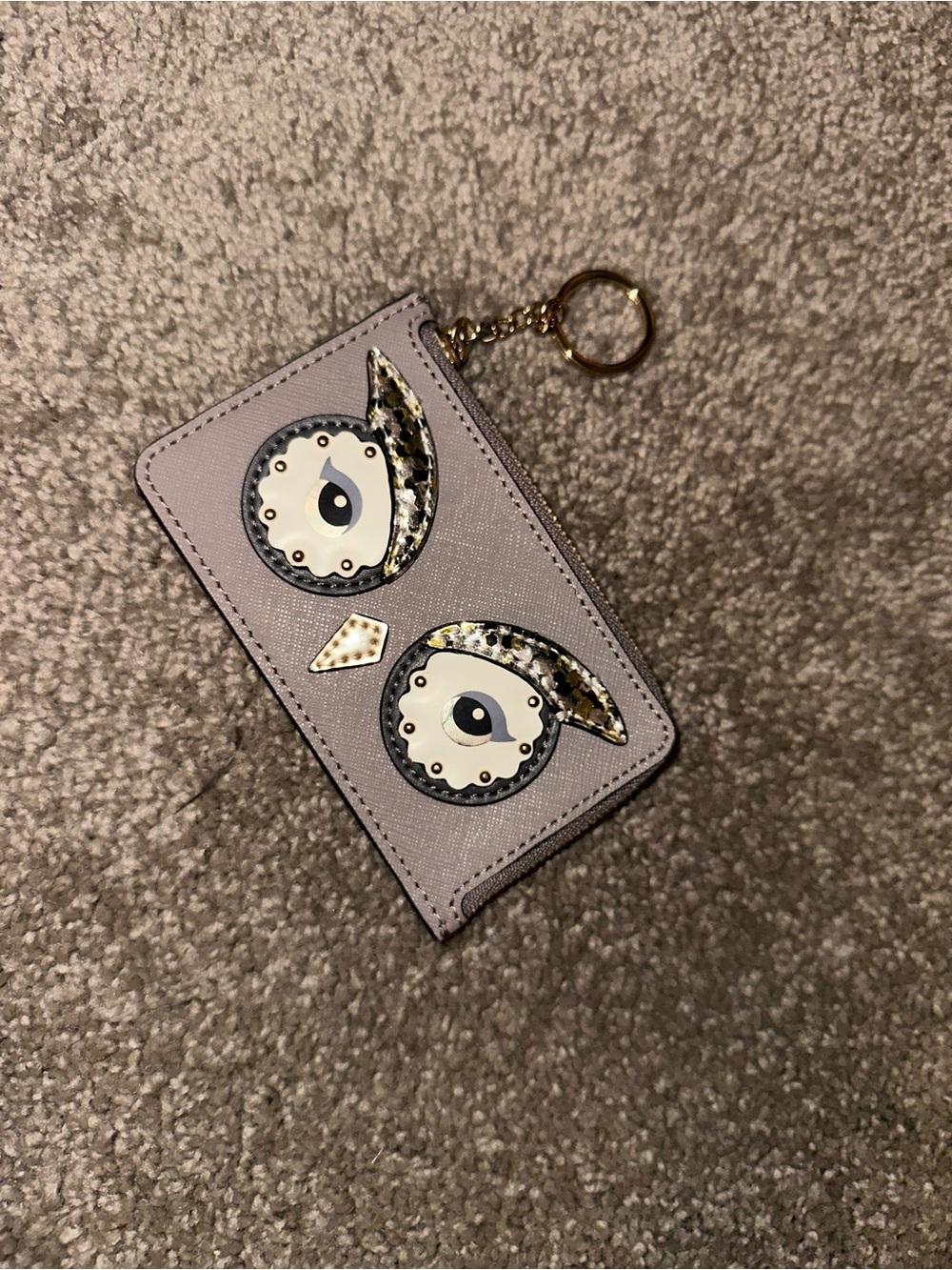 Late side owl card holder